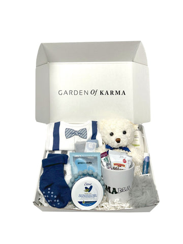New Baby Boy and Mommy Box
